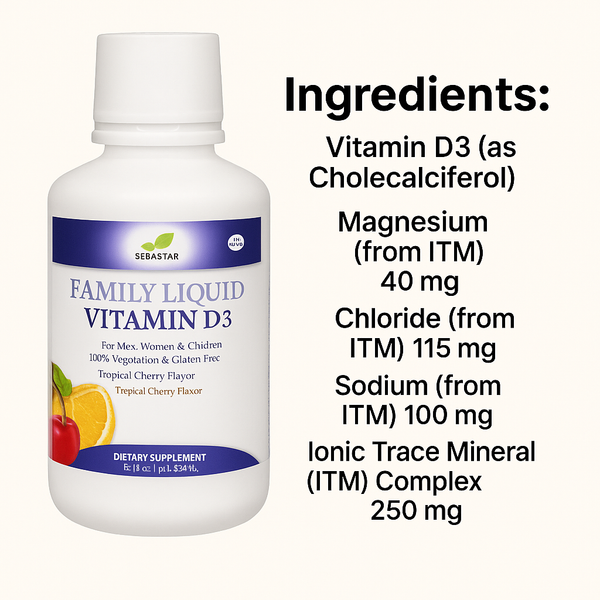 FAMILY LIQUID VITAMIN D3