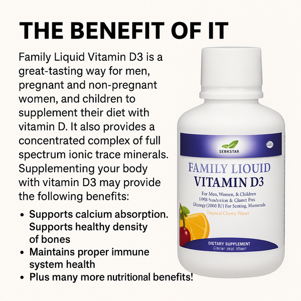 FAMILY LIQUID VITAMIN D3