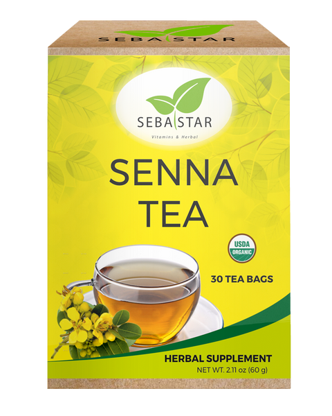 Senna Tea Organic (30 Tea Bags) Herbal Supplement