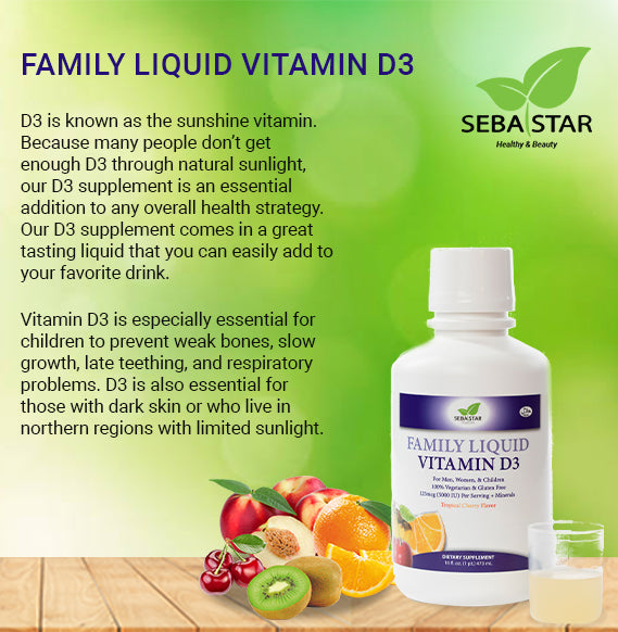 FAMILY LIQUID VITAMIN D3